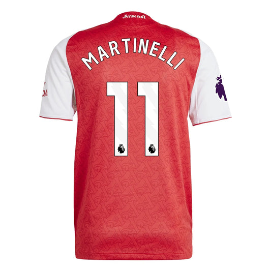 Gabriel Martinelli Arsenal 25/26 Home Jersey Adidas