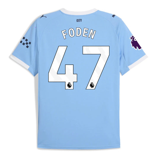 Phil Foden Manchester City 25/26 Home Jersey Puma