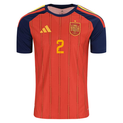 Dani Carvajal Spain 26/27 Home Jersey