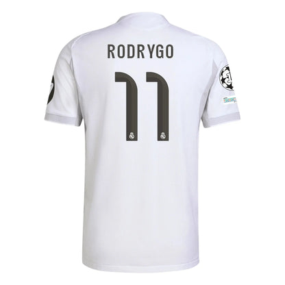 Rodrygo Real Madrid 25/26 Home Jersey - Zone Jerseys