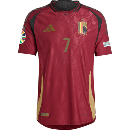 Kevin De Bruyne – Belgium 24/25 Authentic Home Jersey Adidas