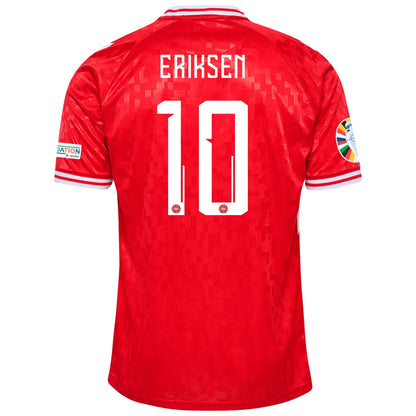 Christian Eriksen – Denmark 24/25 Home Jersey