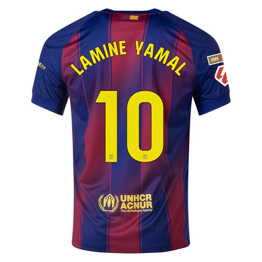 Lamine Yamal Barcelona 25/26 Home Jersey