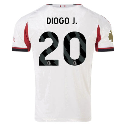 Diogo Jota Liverpool 25/26 Authentic Away Jersey by adidas Adidas
