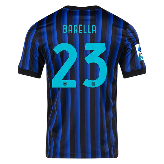 Nicolò Barella Inter Milan 25/26 Home Jersey - Zone Jerseys