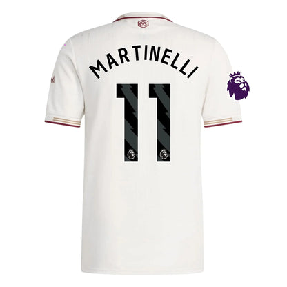 Gabriel Martinelli Arsenal 25/26 Authentic Third Jersey Adidas