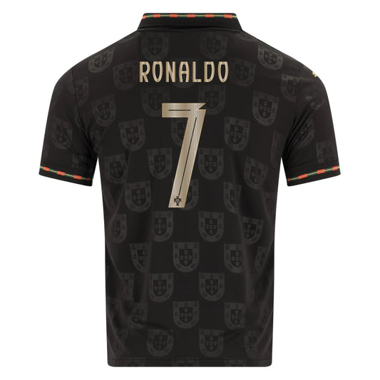 Cristiano Ronaldo Portugal 2025 Pantera Negra Special Edition Jersey