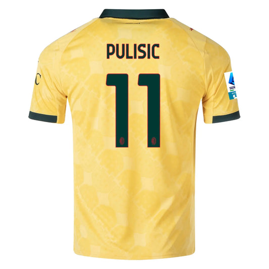 Christian Pulisic AC Milan 25/26 Third Jersey - Zone Jerseys