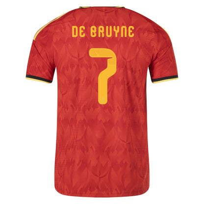 Kevin De Bruyne Belgium 26/27 Home Jersey