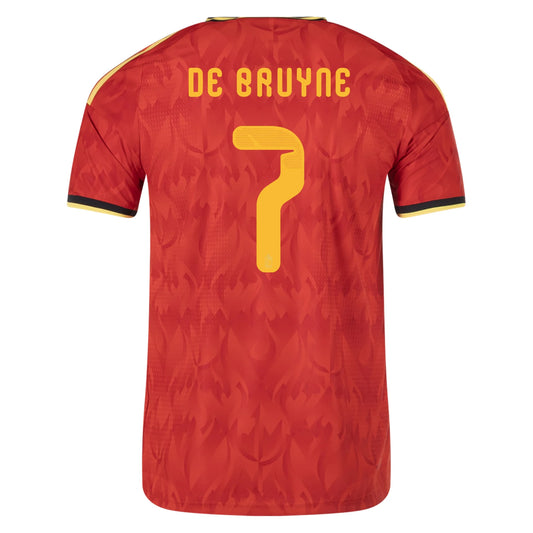 Kevin De Bruyne Belgium 26/27 Home Jersey
