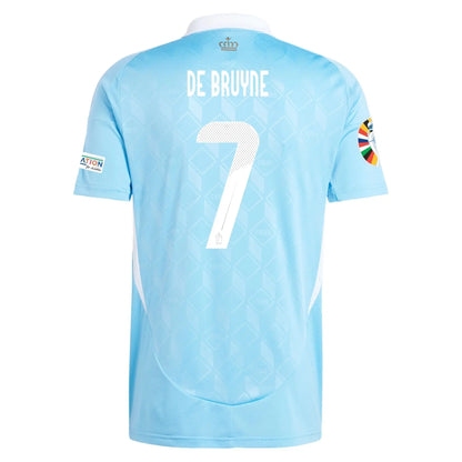 Kevin De Bruyne – Belgium 24/25 Away Jersey Adidas