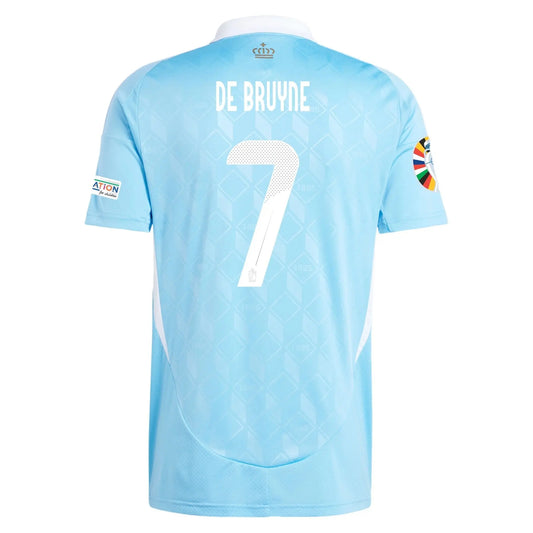 Kevin De Bruyne – Belgium 24/25 Away Jersey Adidas