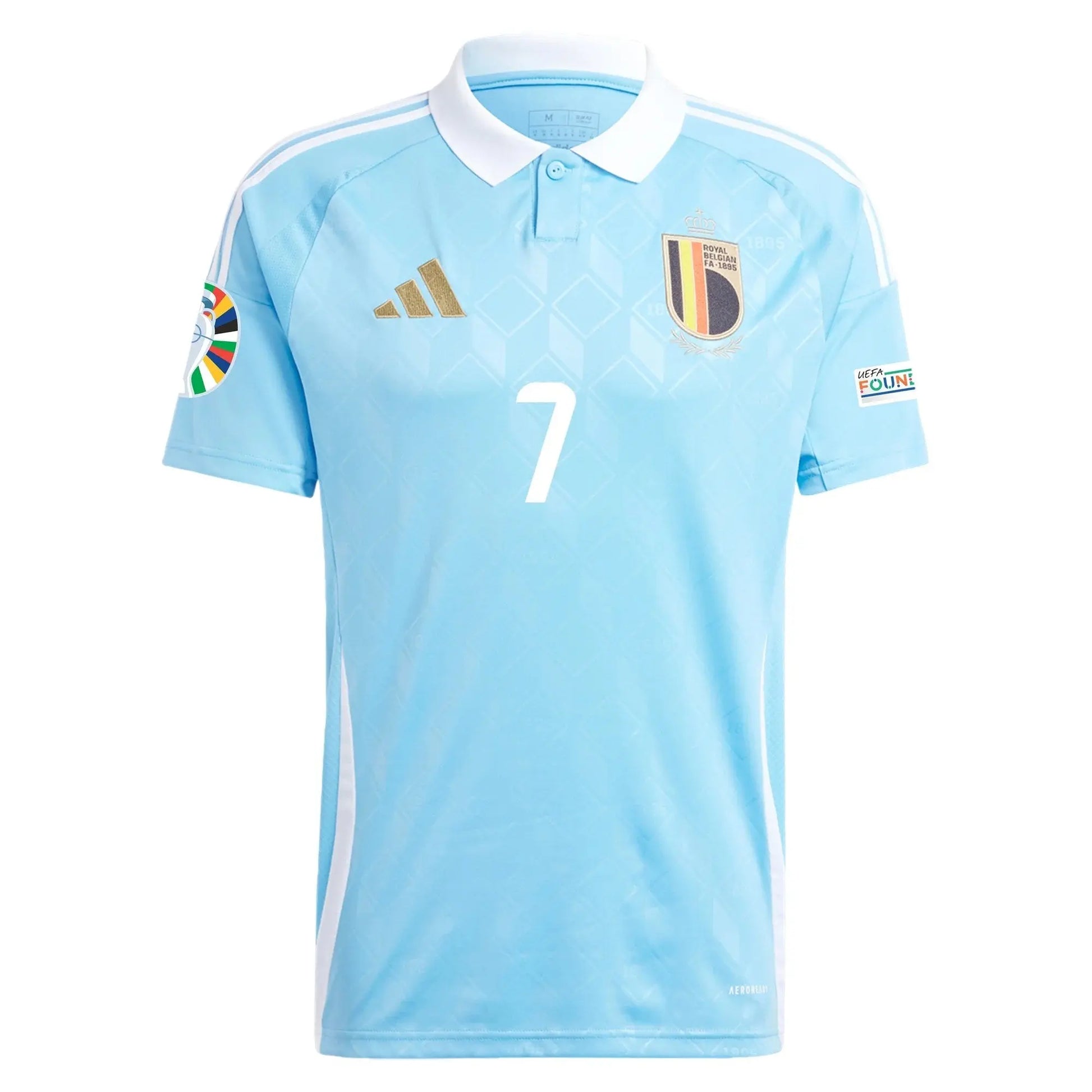 Kevin De Bruyne – Belgium 24/25 Away Jersey Adidas