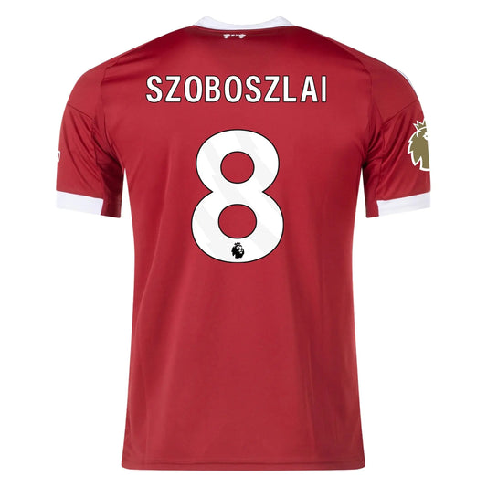 Dominik Szoboszlai Liverpool 25/26 Home Jersey Adidas