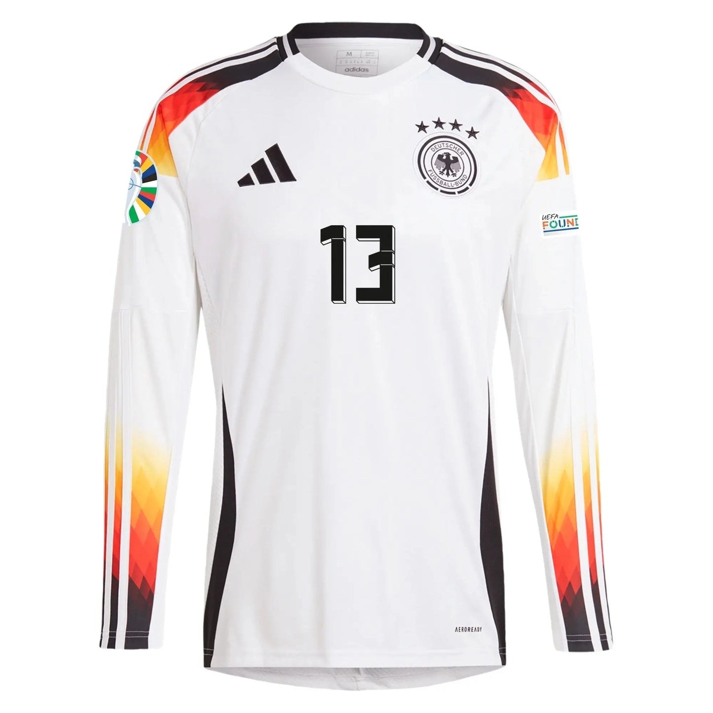 Thomas Müller – Germany 24/25 Home Jersey – Long Sleeve Adidas