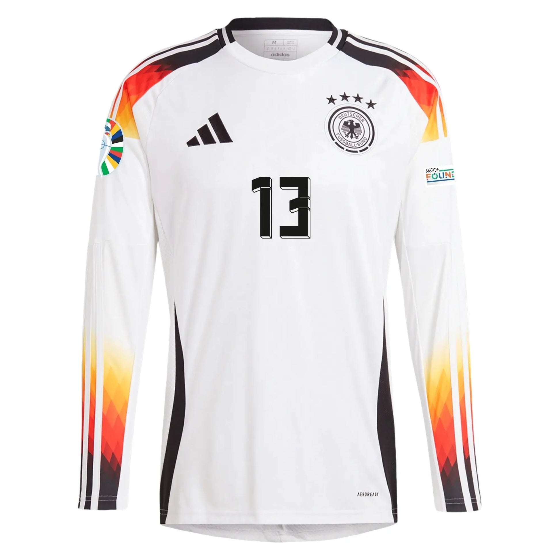 Thomas Müller – Germany 24/25 Home Jersey – Long Sleeve Adidas