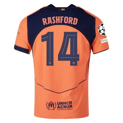 Marcus Rashford Barcelona 25/26 Authentic Third Jersey