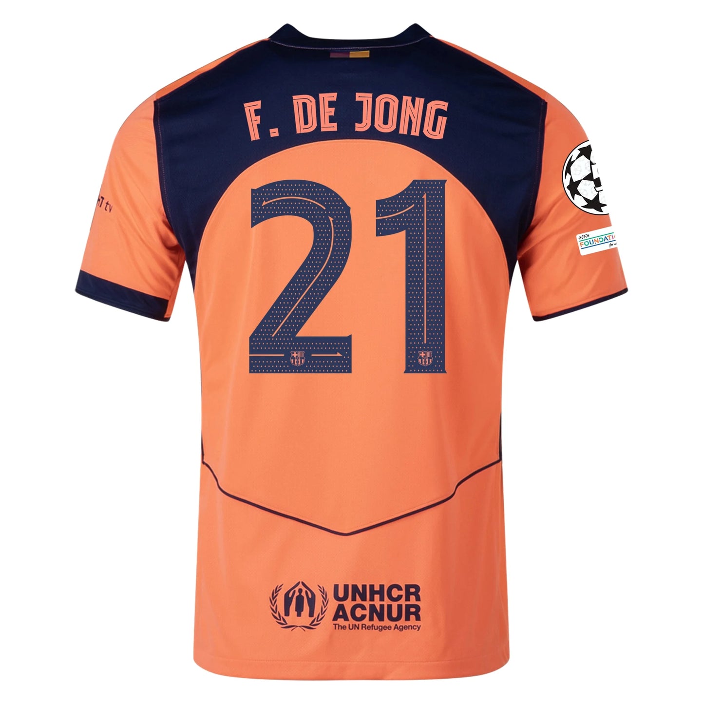 Frenkie de Jong Barcelona 25/26 Third Jersey