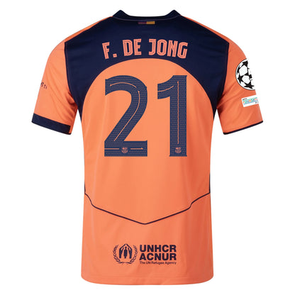 Frenkie de Jong Barcelona 25/26 Third Jersey